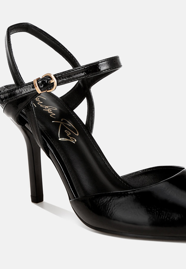 stiletto heel sandals#color_black