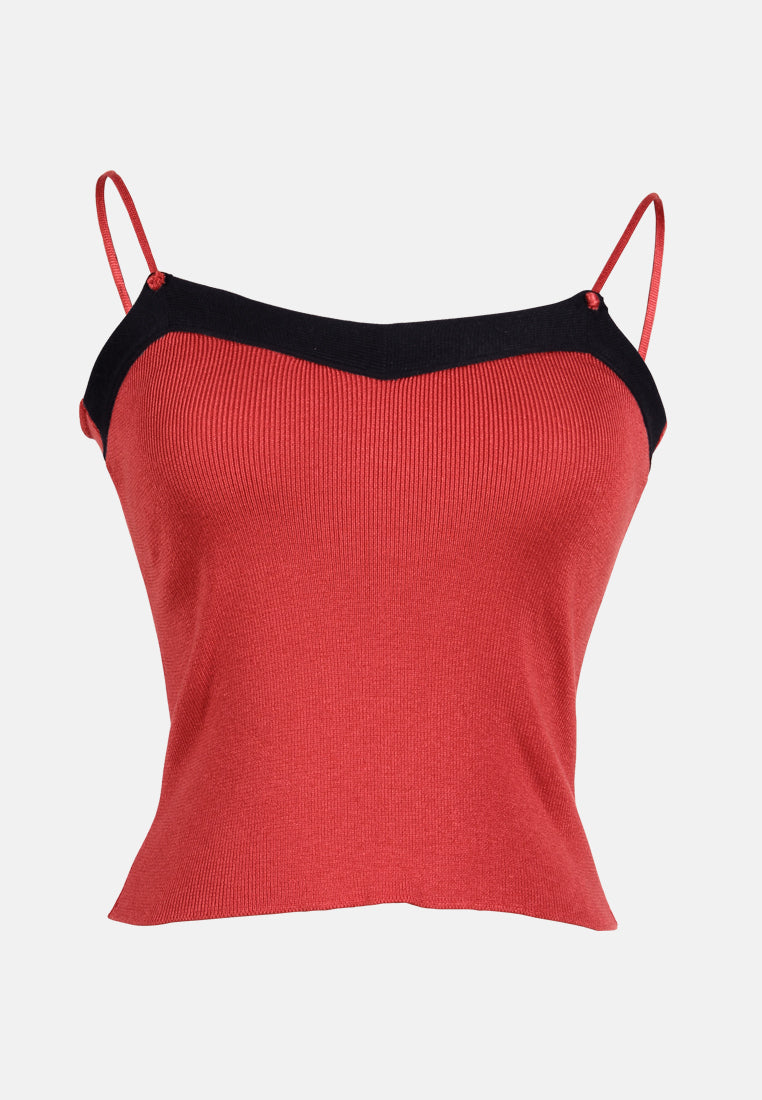 spaghetti knitted top#color_fiesta