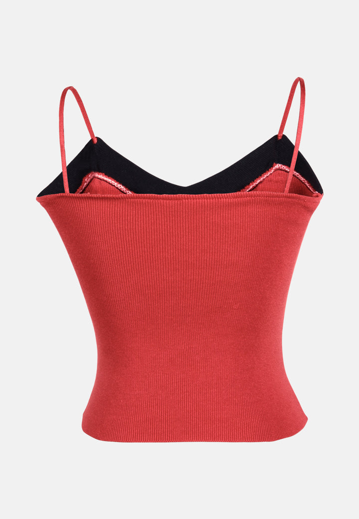 spaghetti knitted top#color_fiesta