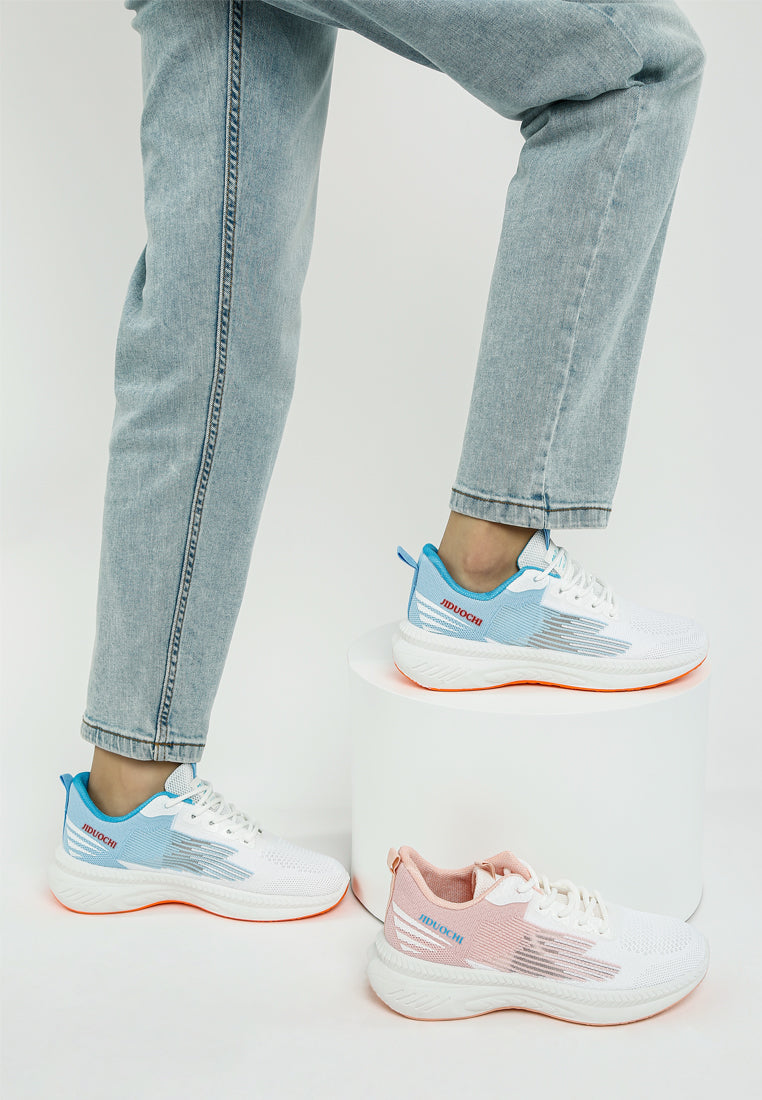 lace-up chunky sneakers by ruw#color_blue