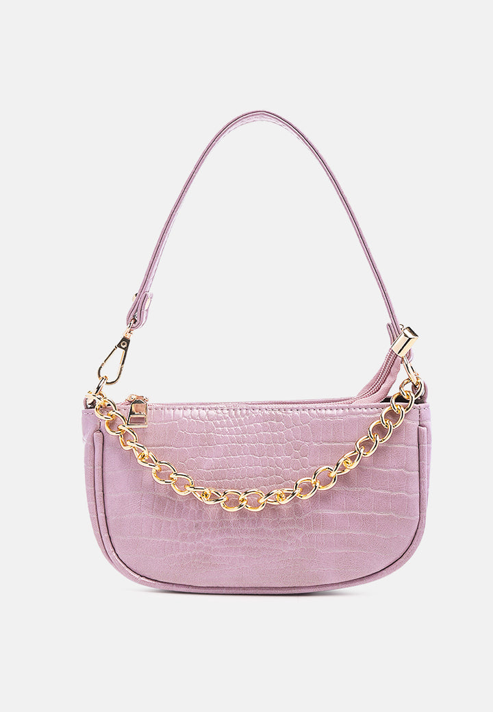 croc sling bag#color_purple