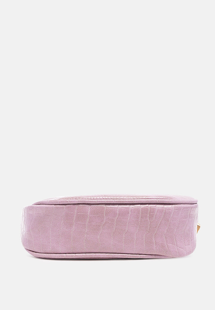 croc sling bag#color_purple