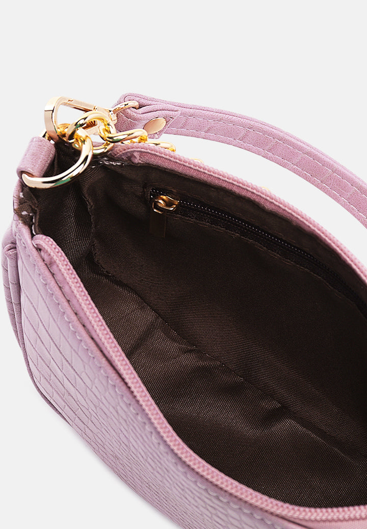 croc sling bag#color_purple