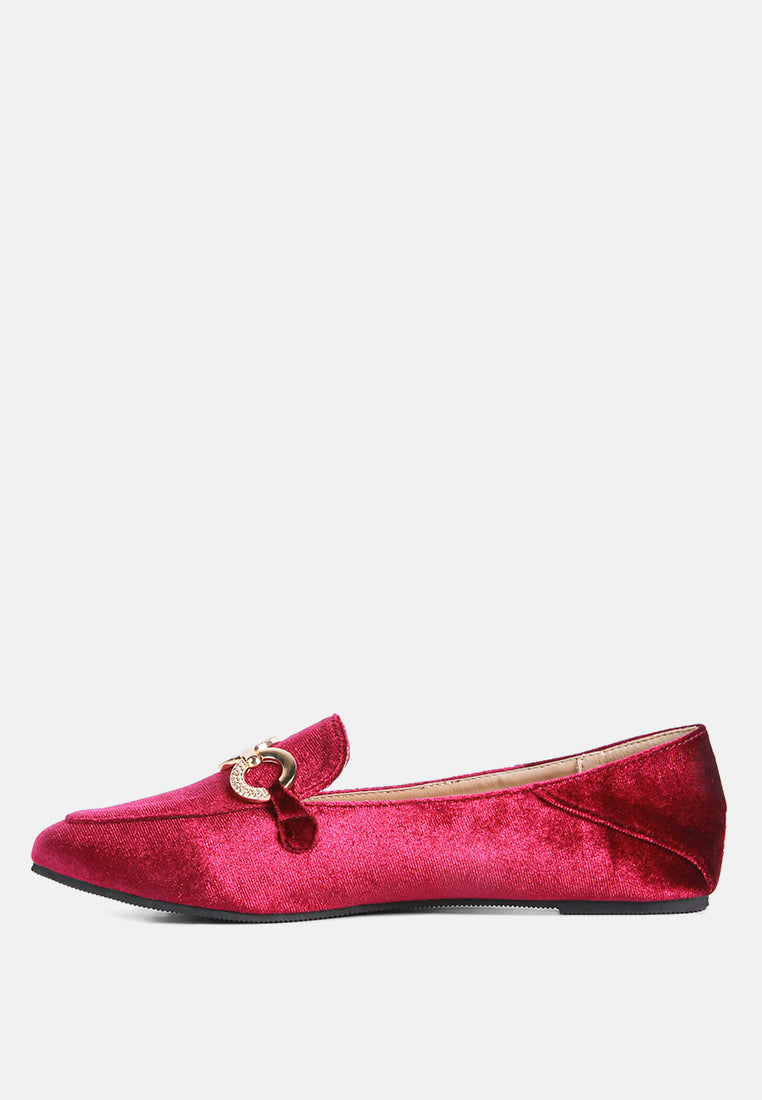 wibele croc textured metal show detail loafers by ruw#color_burgundy