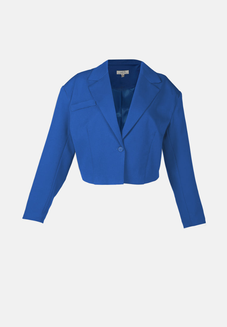 cropped half oversized blazer#color_bright-blue