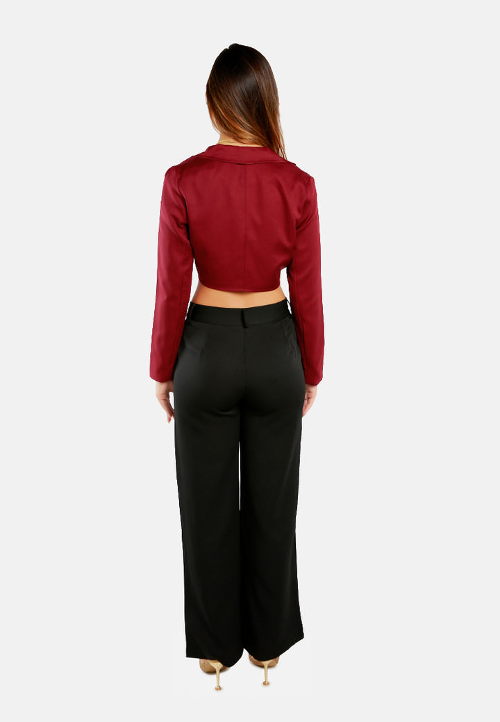 cropped tailored blazer#color_burgundy