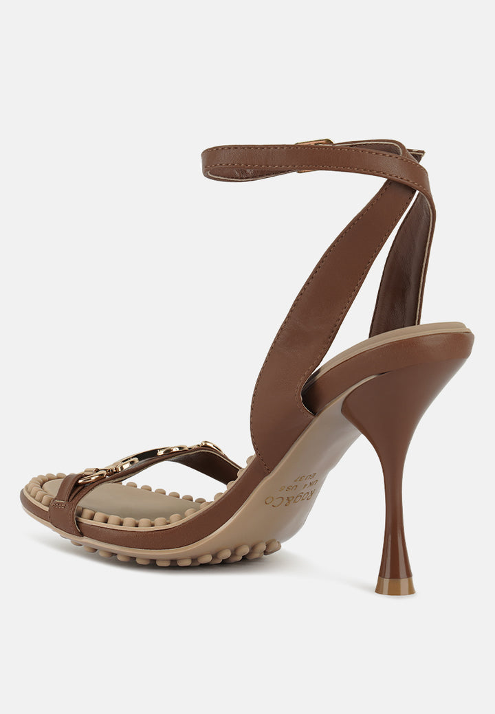 daenerys mid heeled sandals by ruw#color_mocca