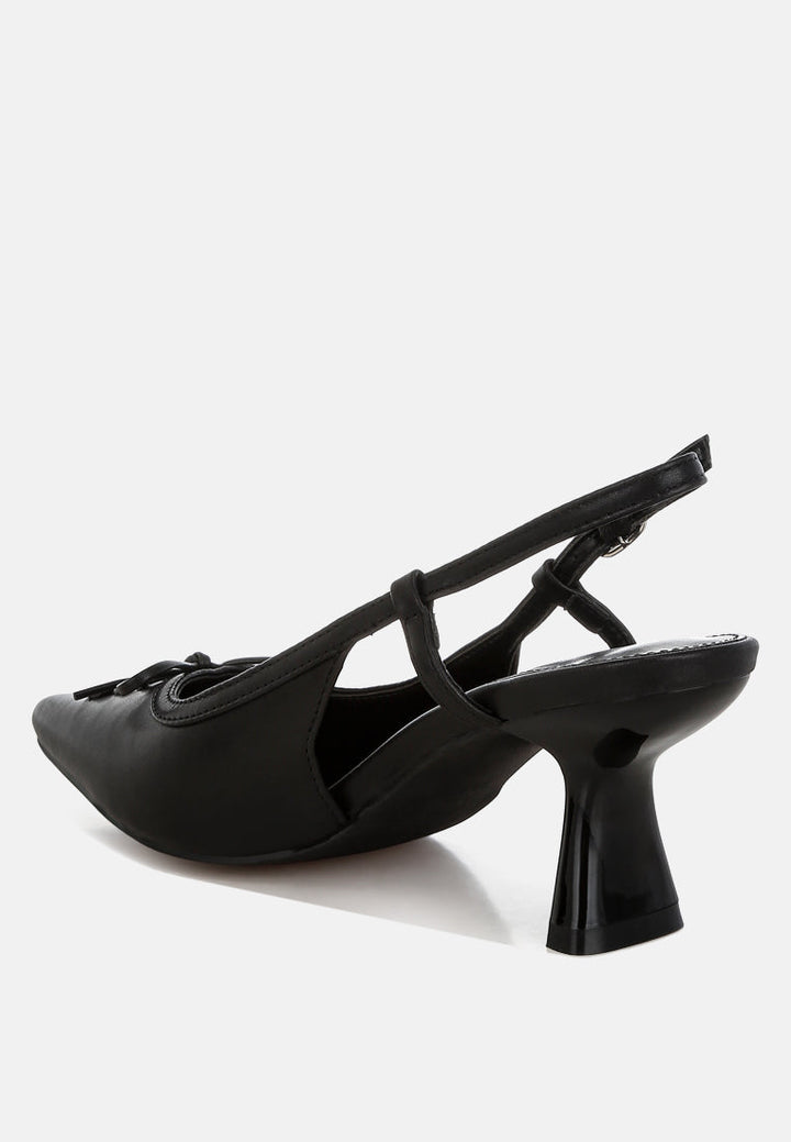 kitten heel pointy slingbacks by ruw#color_black