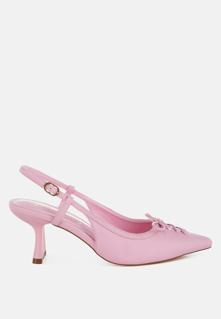 kitten heel pointy slingbacks by ruw#color_pink