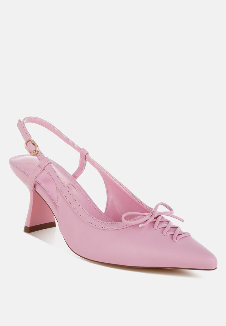 kitten heel pointy slingbacks by ruw#color_pink