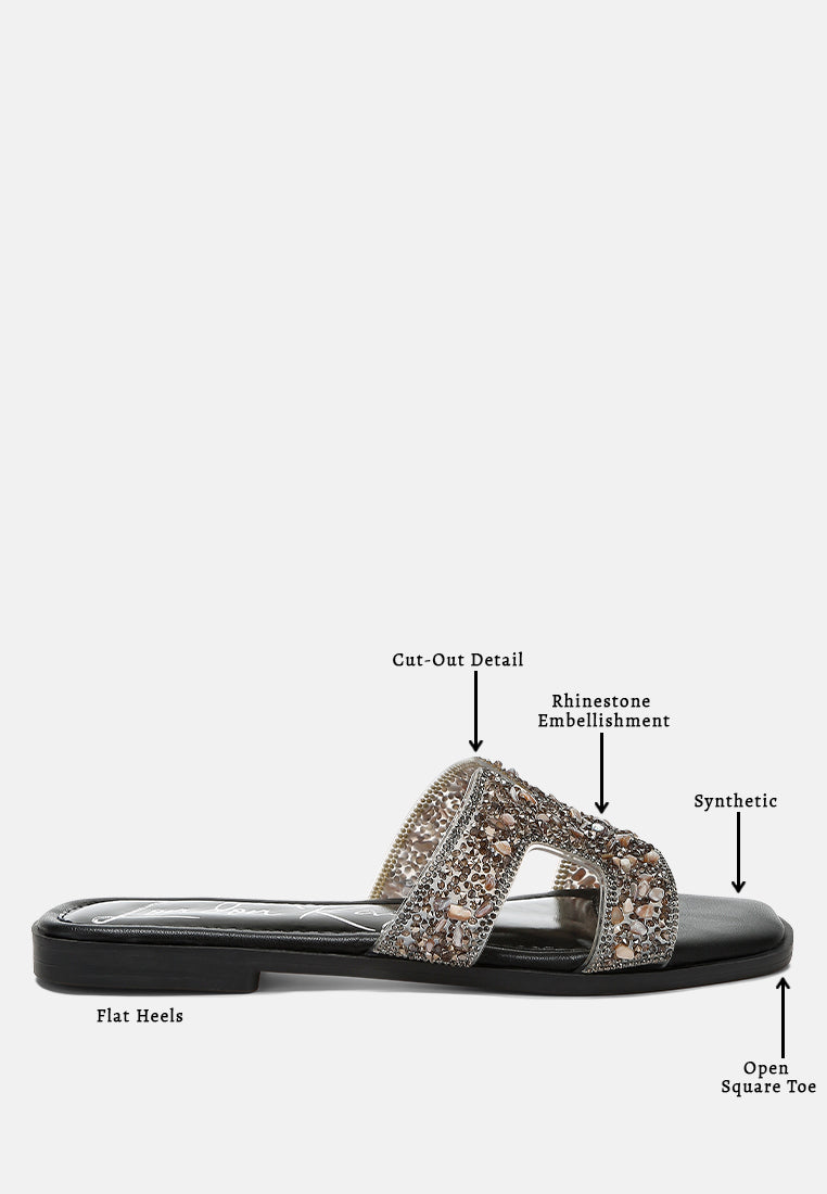 rhinestone detail cut-out flats by ruw#color_black