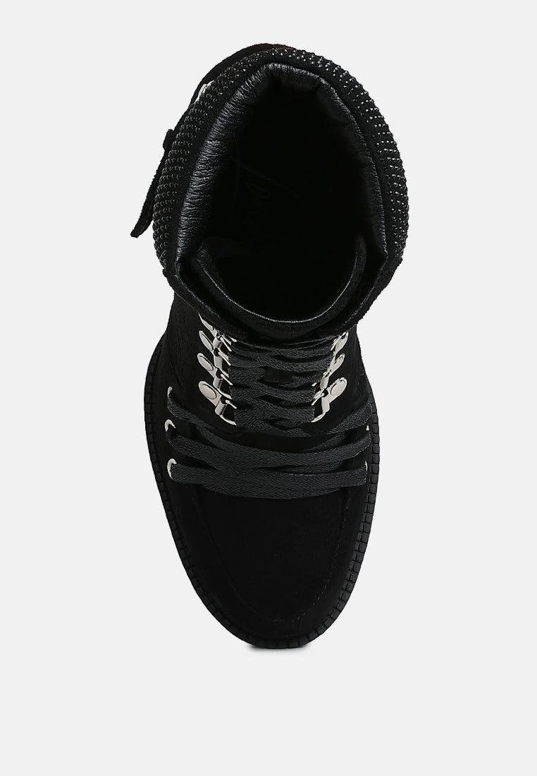 birch block heeled ankle boots by ruw#color_black