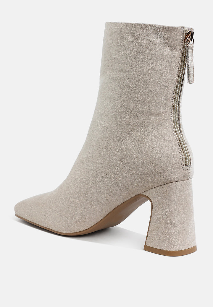 square toe microfiber ankle boots by ruw#color_beige