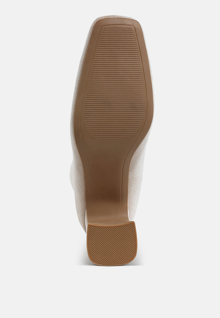 square toe microfiber ankle boots by ruw#color_beige