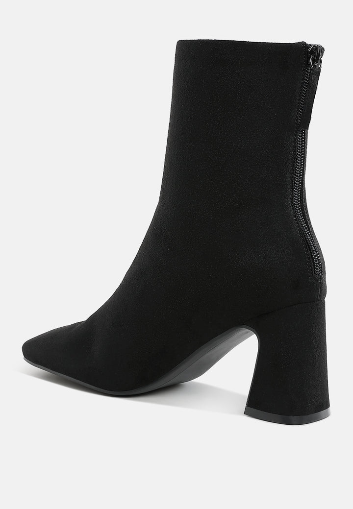 square toe microfiber ankle boots by ruw#color_black