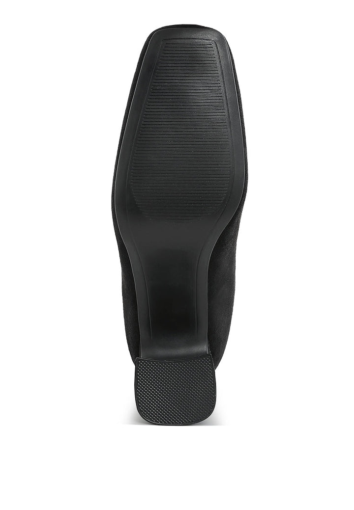  square toe microfiber ankle boots by ruw#color_black