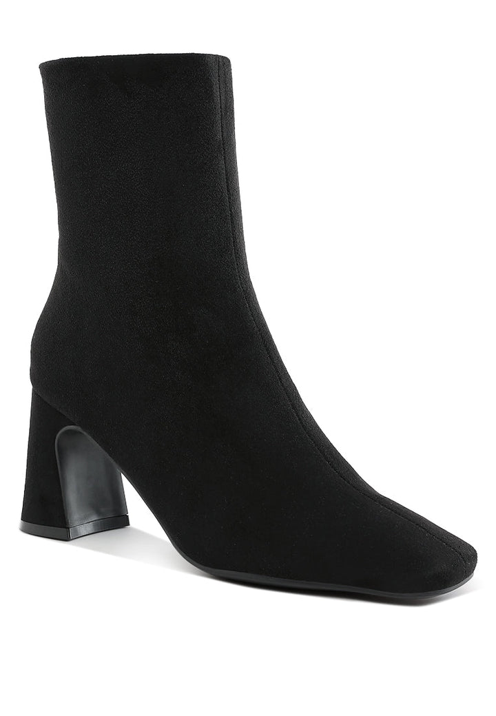  square toe microfiber ankle boots by ruw#color_black