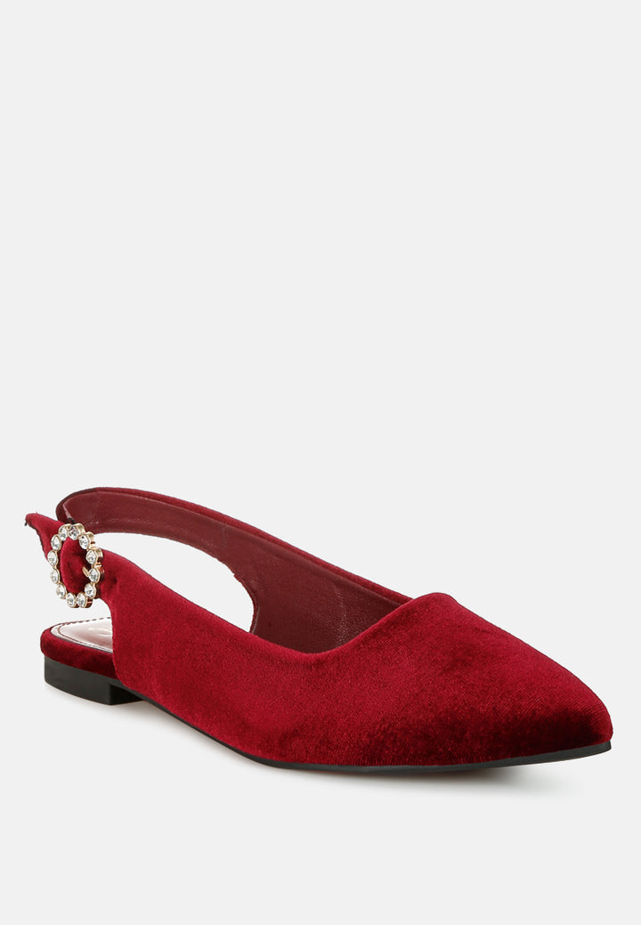 velvet slingback flat sandals bu ruw#color_dark-red