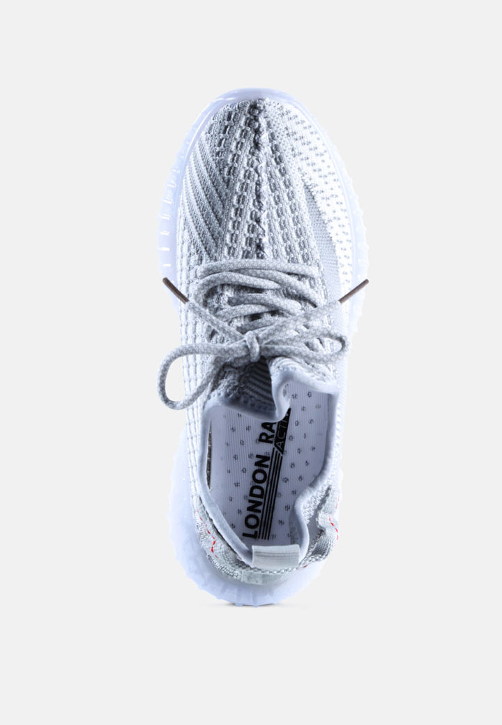 groovey chunky sole sneakers#color_grey