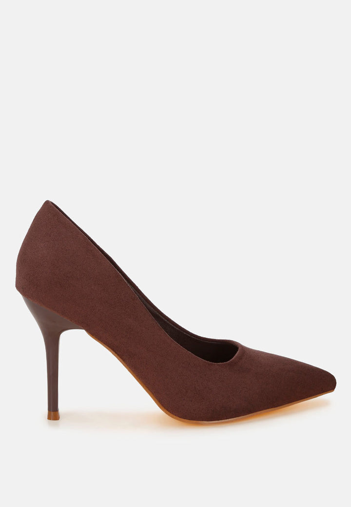 Cassiopa Pointed-Toe Stiletto Pumps#color_brown-suede