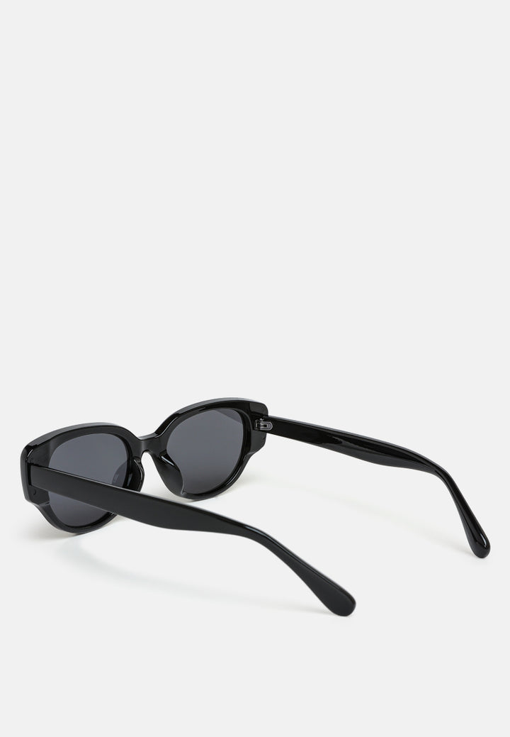 durable cat eye sunglasses by ruw#color_black