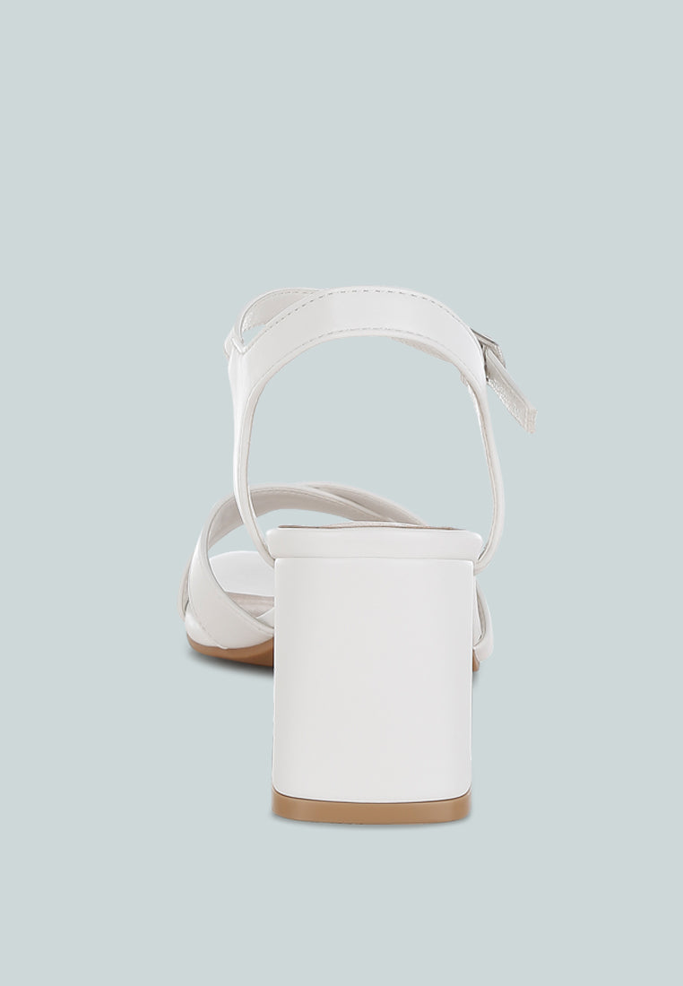 square toe block heel sandals by ruw#color_white