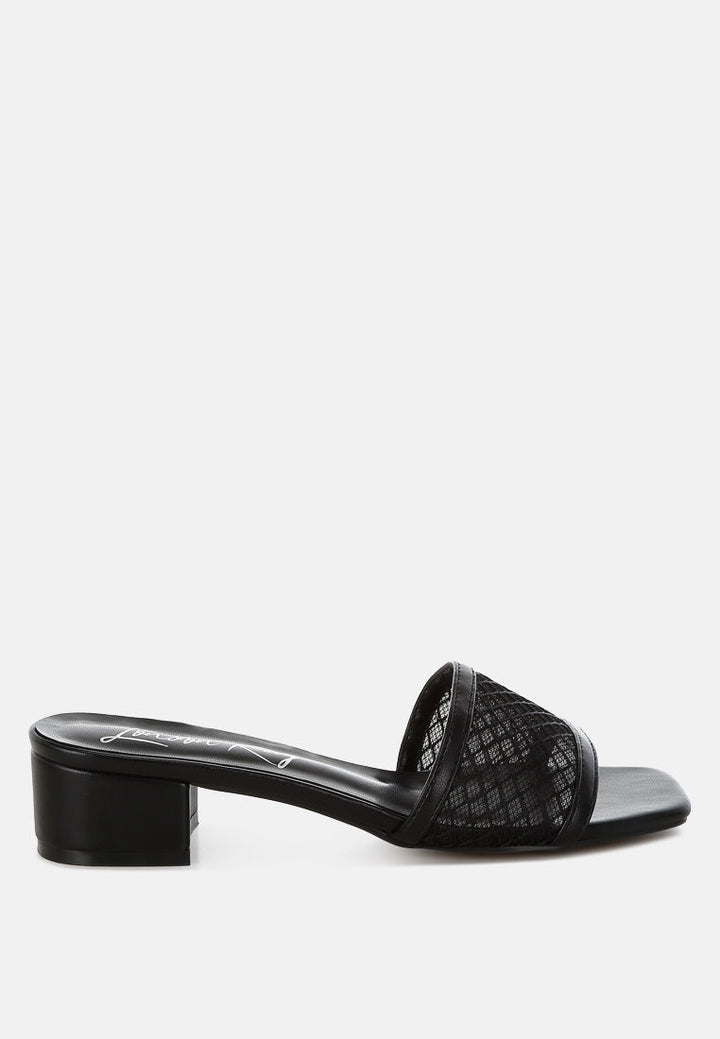 slip-on low block heels by ruw#color_black
