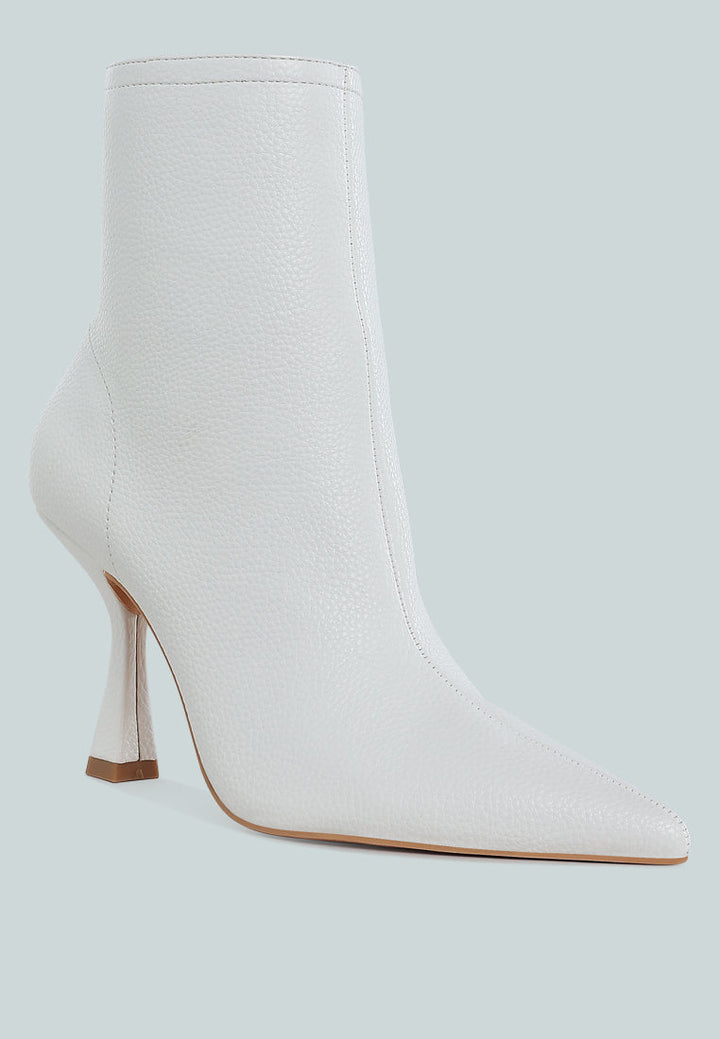 pleather pointed toe ankle boots by ruw#color_white