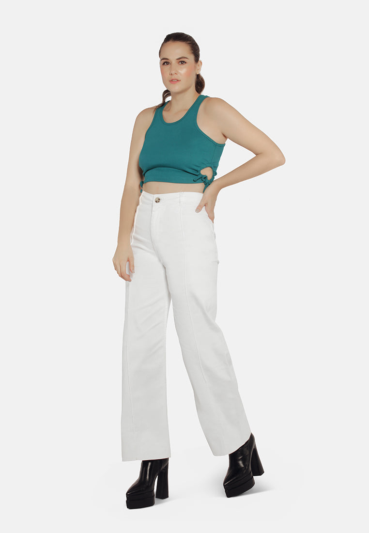 flared pants for women#color_off-white