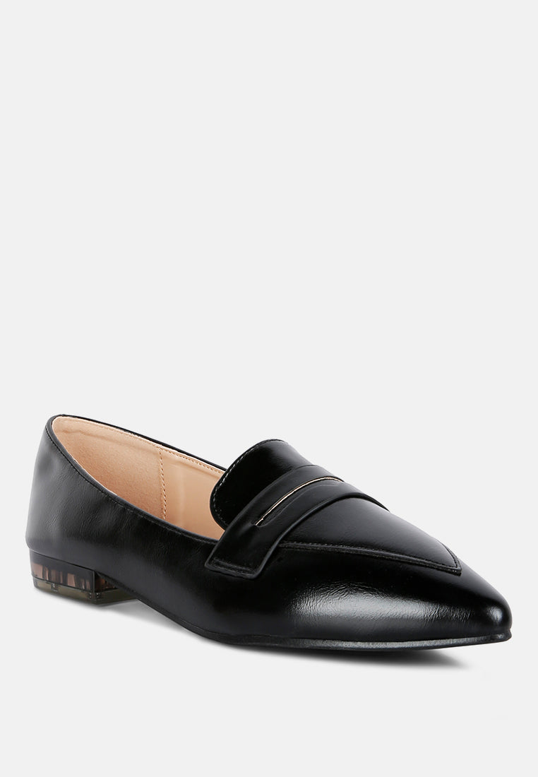 peretti flat formal loafers by ruw#color_black