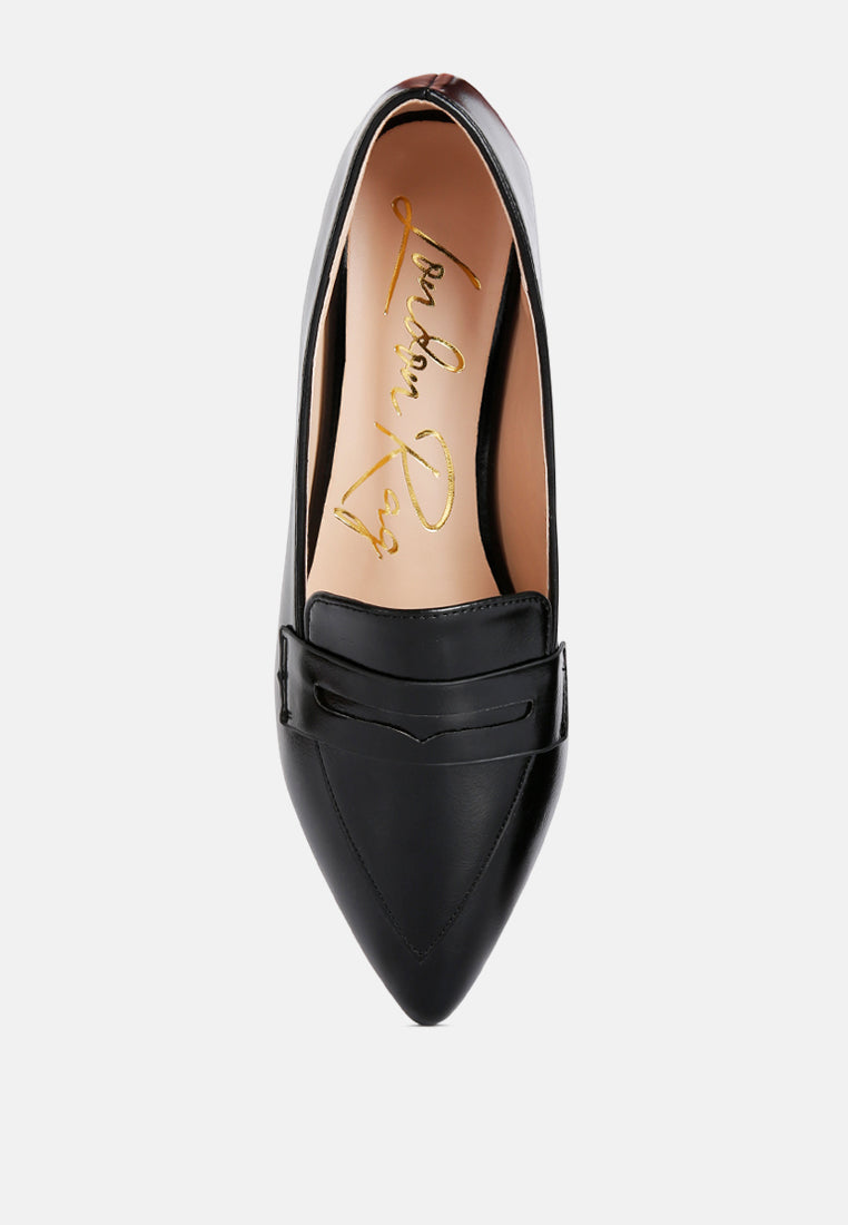 peretti flat formal loafers by ruw#color_black