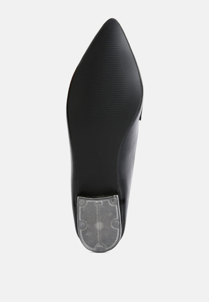 peretti flat formal loafers by ruw#color_black