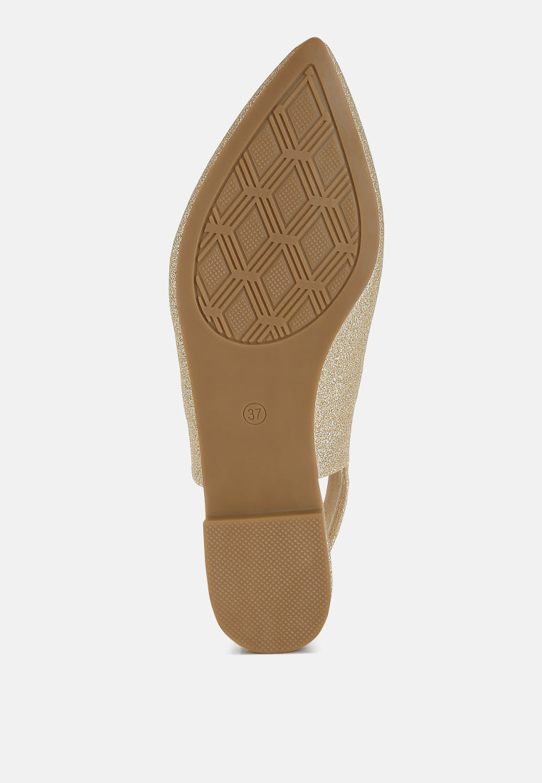 glitter slingback flat sandals by ruw#color_gold