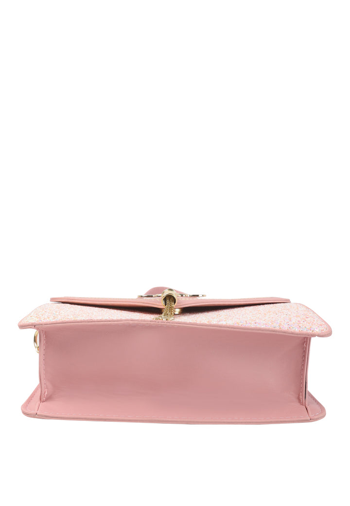 glitter envelope sling bag#color_pink