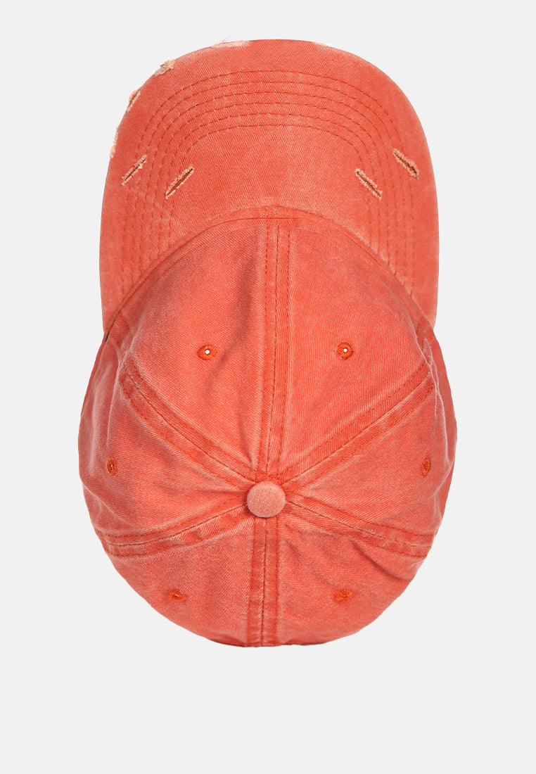 baseball cap#color_coral