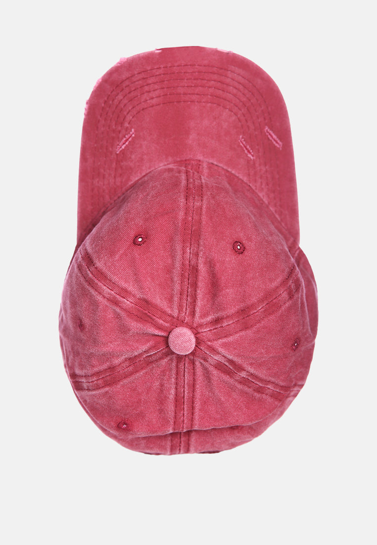baseball cap#color_dark-pink