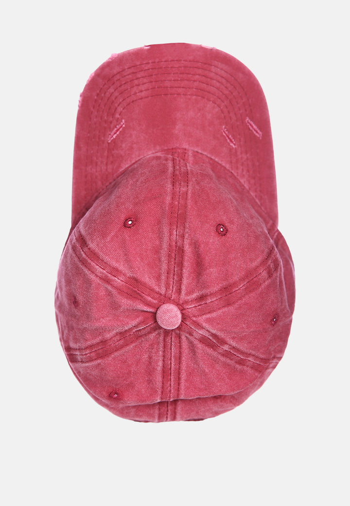 baseball cap#color_dark-pink
