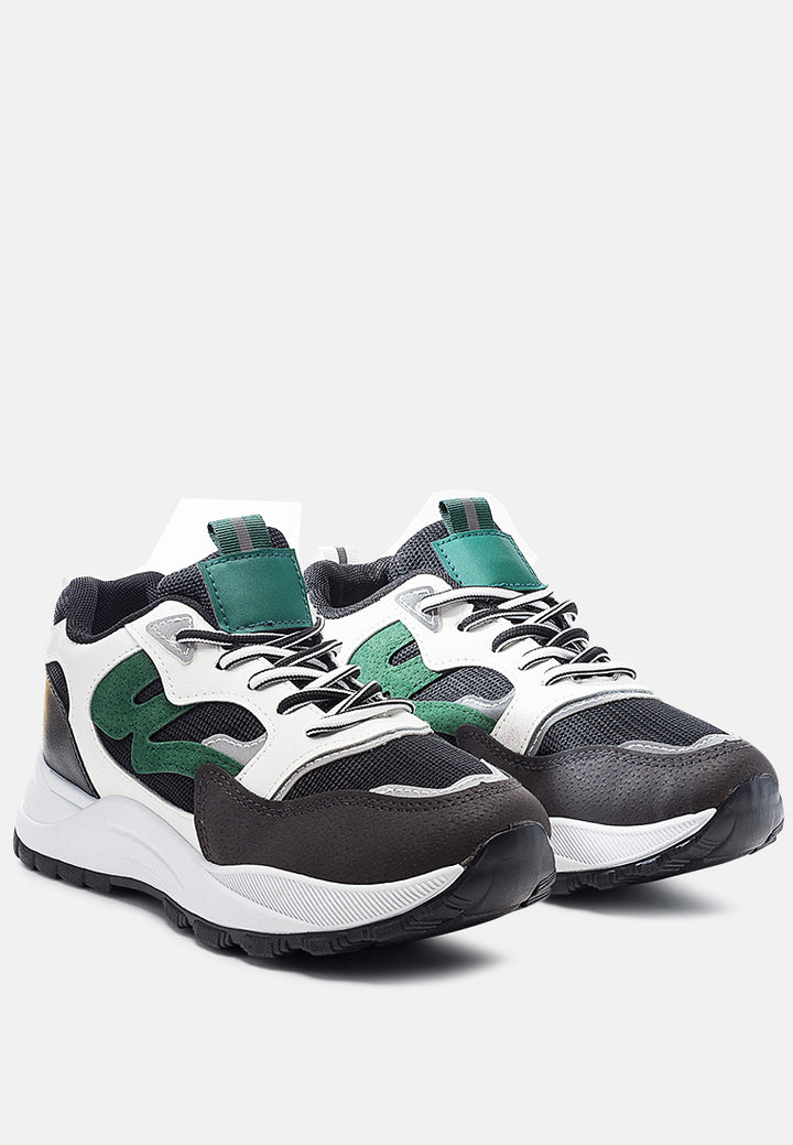 high active  running shoes#color_green