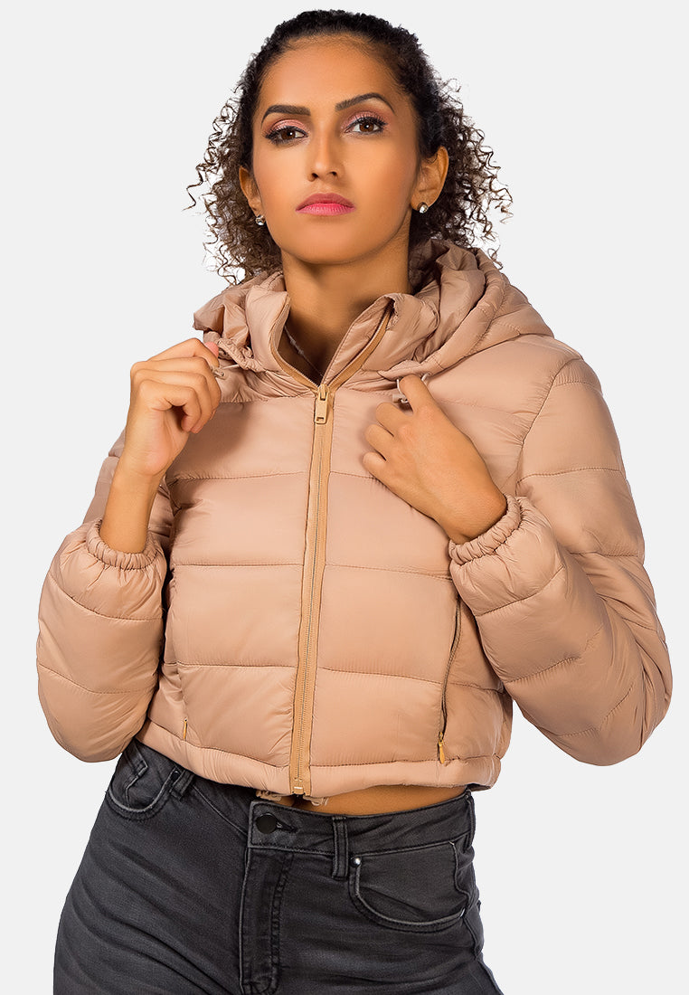 puffer hoodie jacket#color_khaki