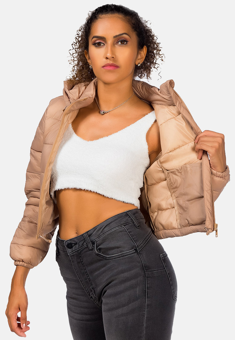 puffer hoodie jacket#color_khaki