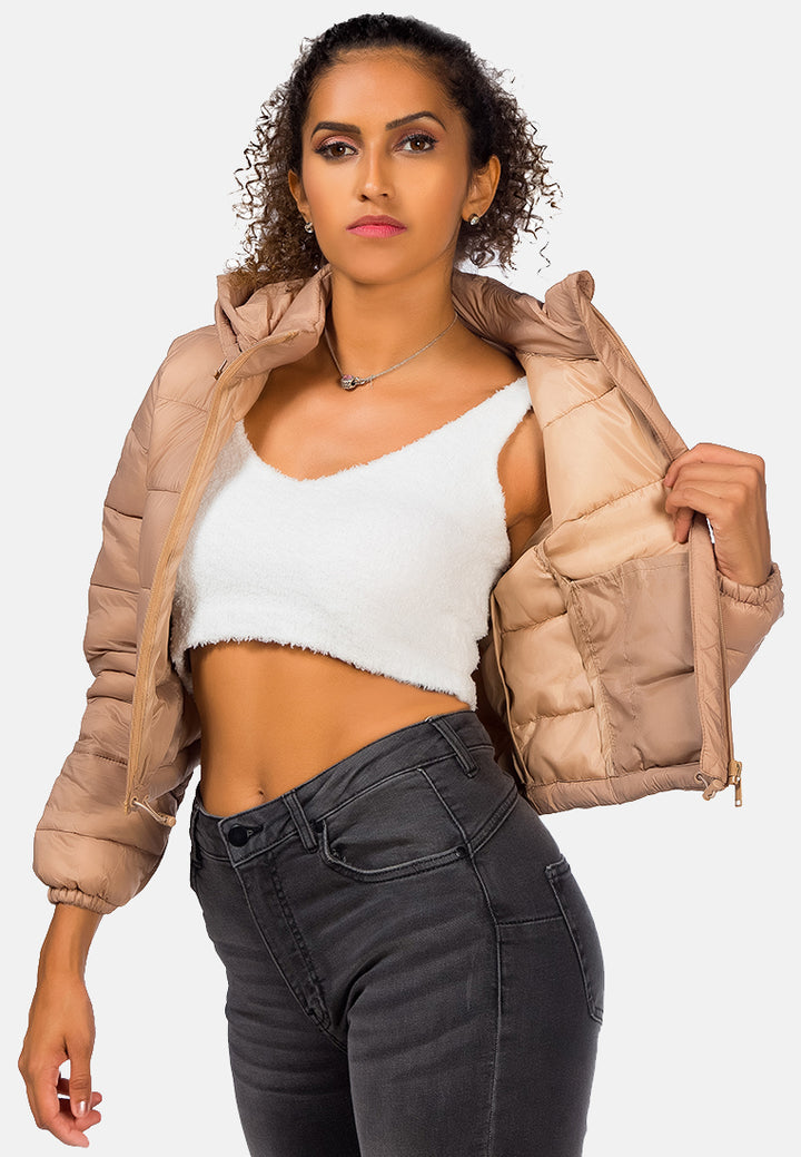 puffer hoodie jacket#color_khaki