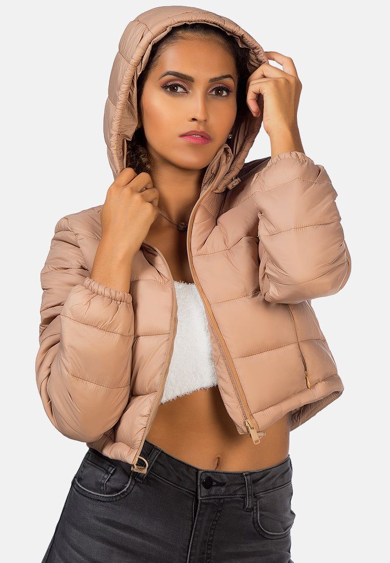 puffer hoodie jacket#color_khaki