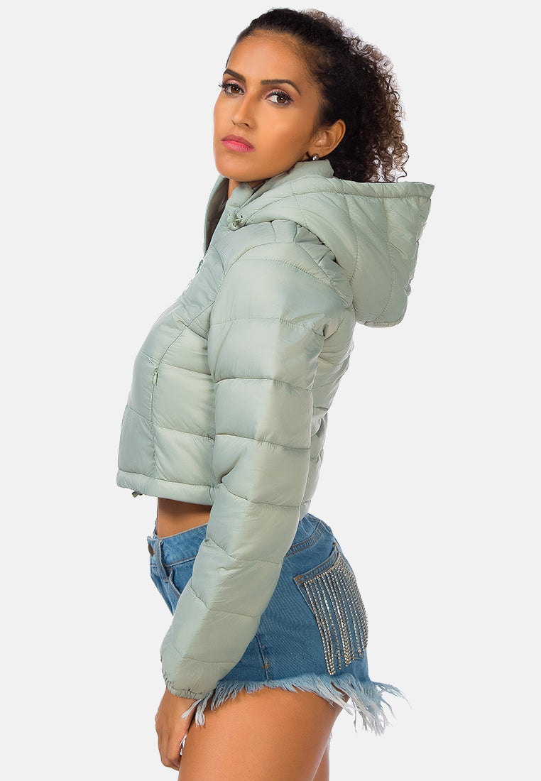 puffer hoodie jacket#color_sage