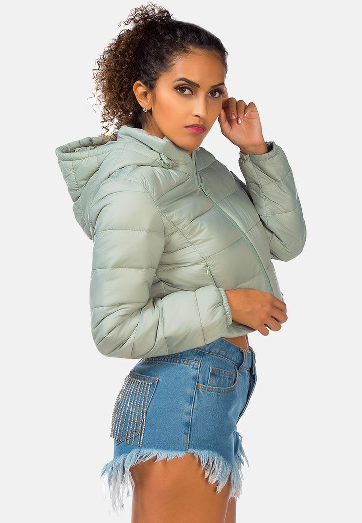 puffer hoodie jacket#color_sage