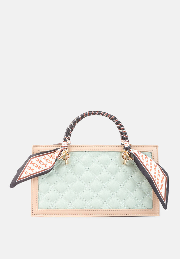 high street quilted hand bag#color_mint-blue