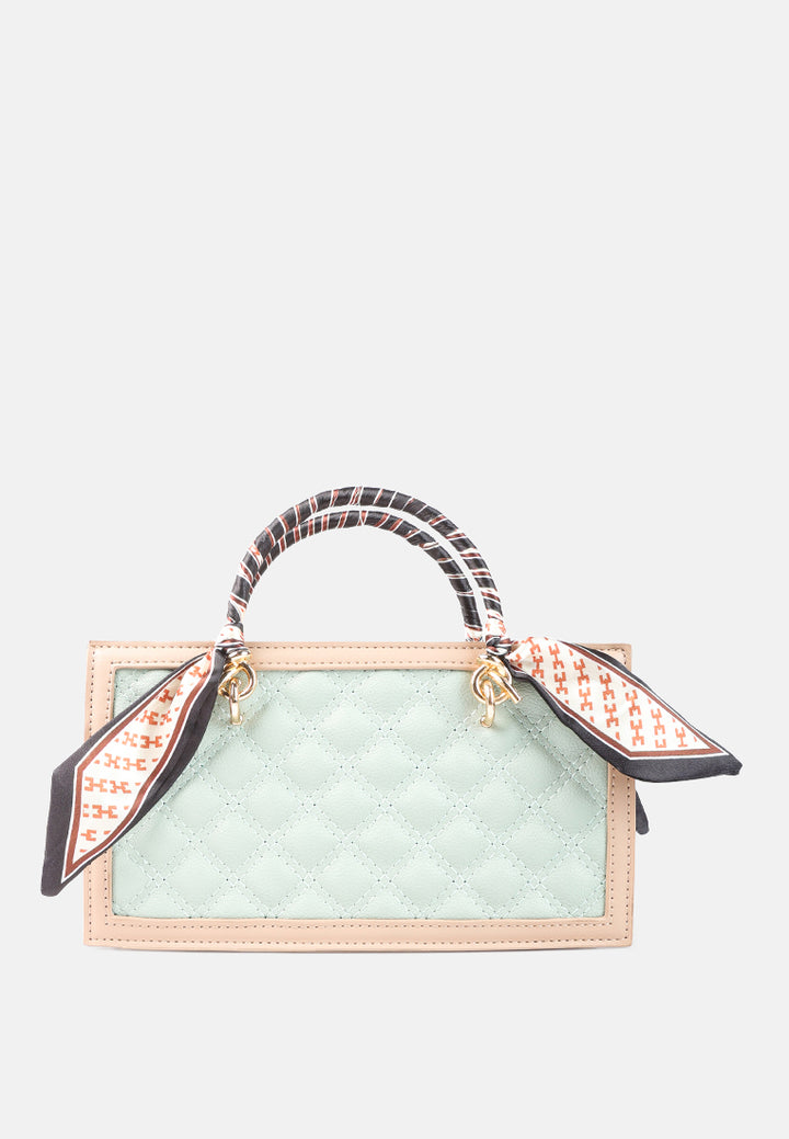 high street quilted hand bag#color_mint-blue