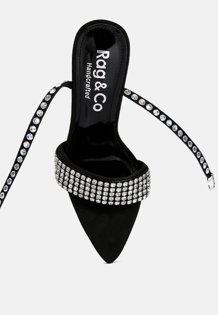 zurin black high heeled diamante sandals by ruw#color_black