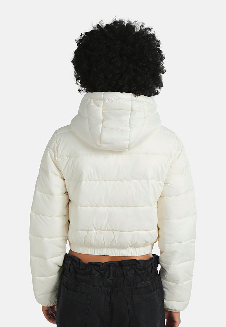 hooded puffer jacket#color_cream