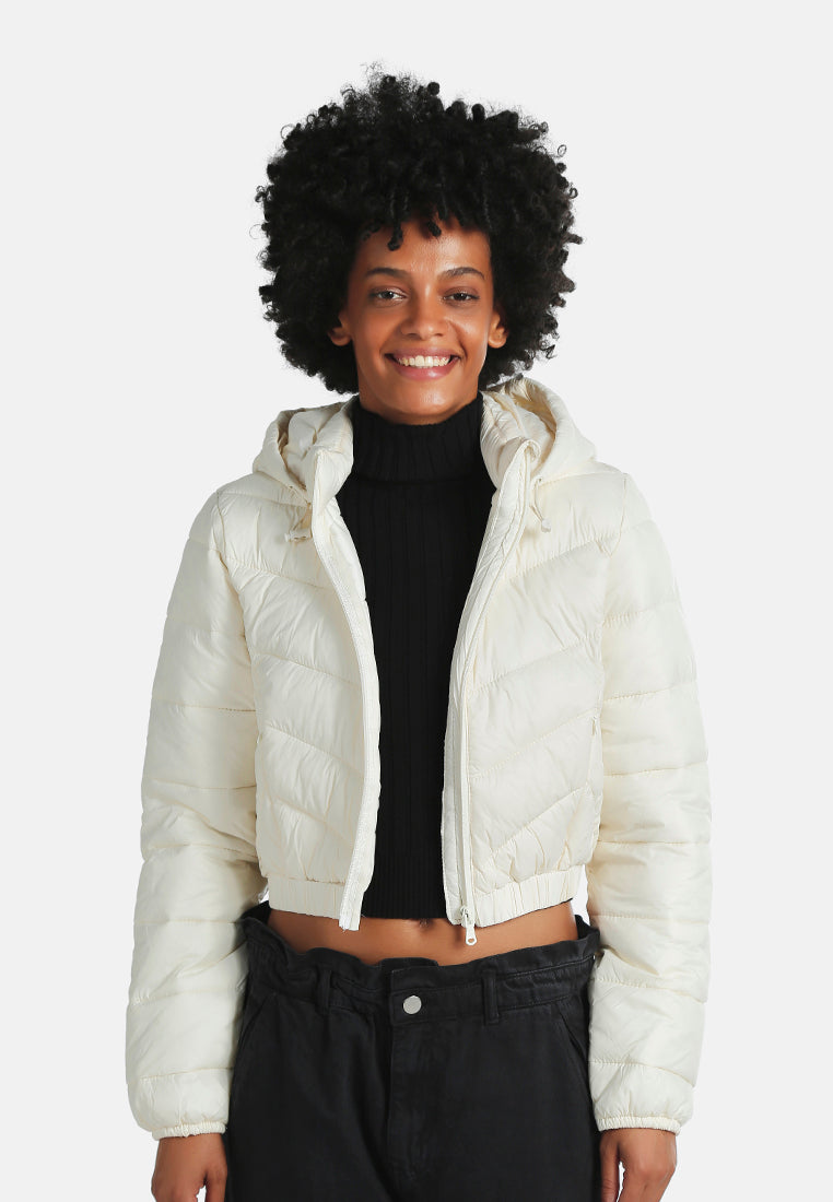 hooded puffer jacket#color_cream