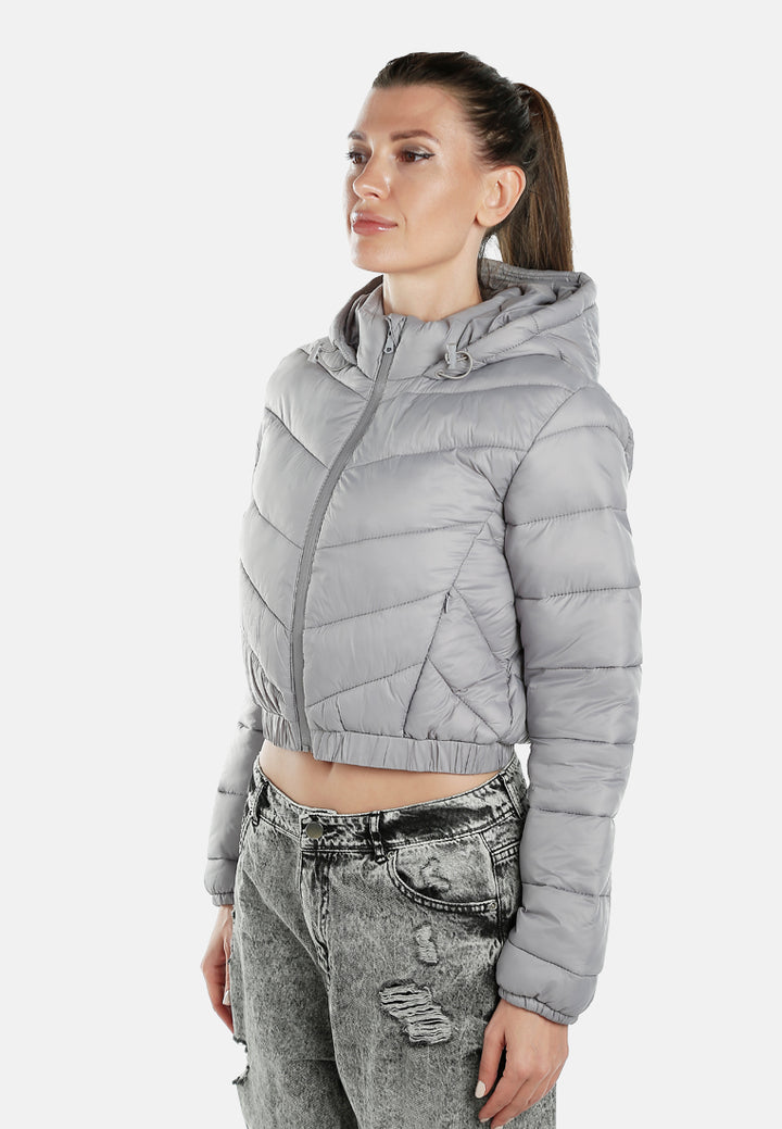 hooded puffer jacket#color_grey